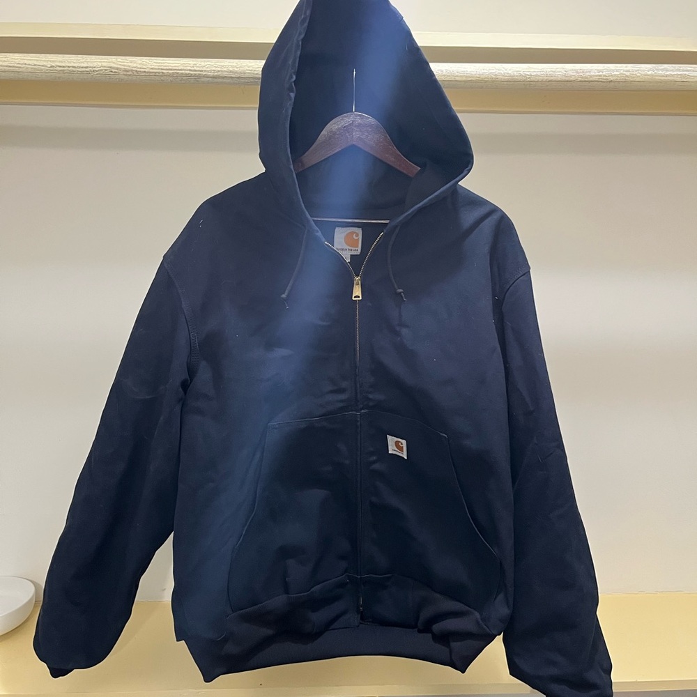 Carhartt Black Hooded Sweatshirt